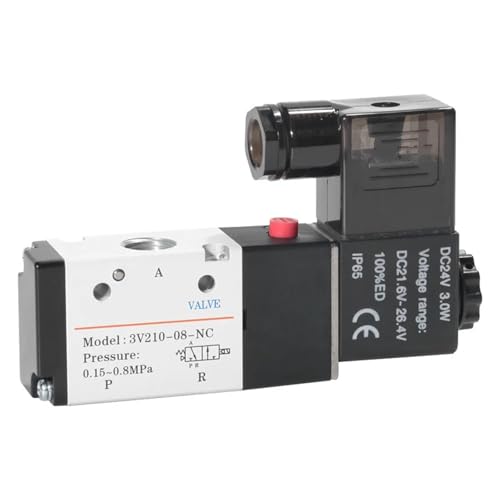 Électrovanne pneumatique 3V210-08 AC 220V contre fuites d'air