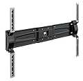 Meliconi Slimstyle Plus 600 ST, Supporto TV a Parete, Adatto anche per Cartongesso, per TV da 50" a 86", Vesa 300-400-600, Tilt-Orientabile in Verticale, Prodotto in Italia