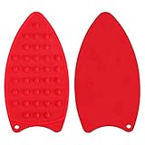 accessgood Pack of 2 Assorted Color Multi-Function Heat Resistant Silicone Mat Rest Pad for Ironing Board Steamer Iron