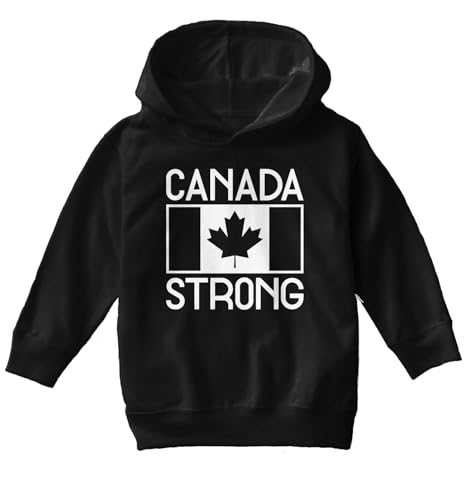 Haase Unlimited Canada Strong - Canadian Pride Election Toddler/Youth Fleece Hoodie2