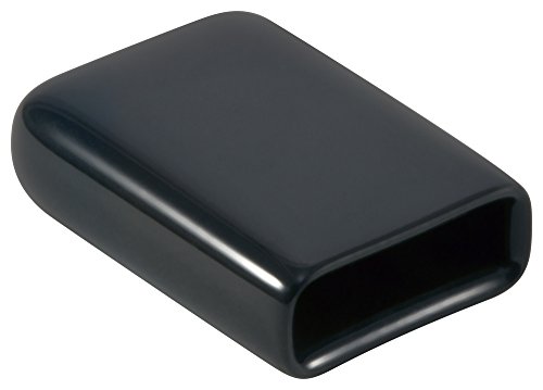 Caplugs 99390510 Plastic Rectangular Finishing Cap with Flat End Grip. VRF-062X500-16, Vinyl, Length 1.000