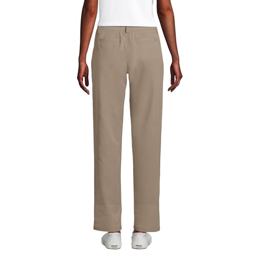 Lands' End Women's Active Performance Chino Pants 6 Khaki2