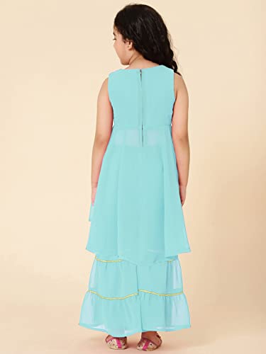 Image of A.T.U.N. (ALL THINGS UBER NICE) Girls Sharara Set