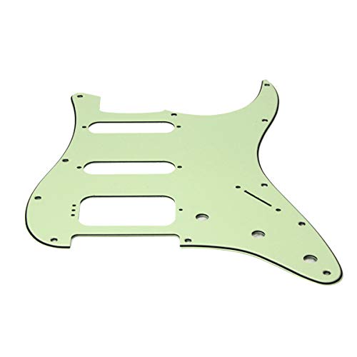 FLEOR 11 trous ronds d’angle HSS guitare Strat Pickguard et Backplate Set pour Etats-Unis/Stratocaster Mexique 4 vis de… - Les Beatles, Paul McCartney, John Lennon, RIngo Starr, George Harrison FLEOR 11 trous ronds d'angle HSS guitare Strat Pickguard et Backplate Set pour Etats-Unis/Stratocaster Mexique 4 vis de… – Image 5