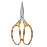 BESPORTBLE Küchenschere aus Edelstahl mit Rutschfestem Griff Geflügelschere mit Sägezahnung Ergonomisch für Fisch und Knochen