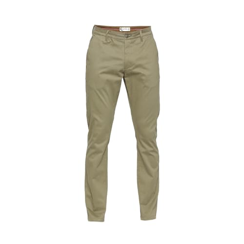Image of Being Human Black Slim Fit Chinos for Men Clothing