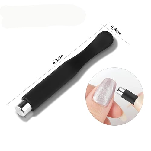 Image of 15Pcs Nail Magnet Set Cat Eye Gel Nail Polish Magnet Wand Magnetic Nail Polish Cat Eye Magnet for Nails Cat Eye Magnets Sticks Nail Design Tools Nail Art Accessories (15PCS SET MAGNET)