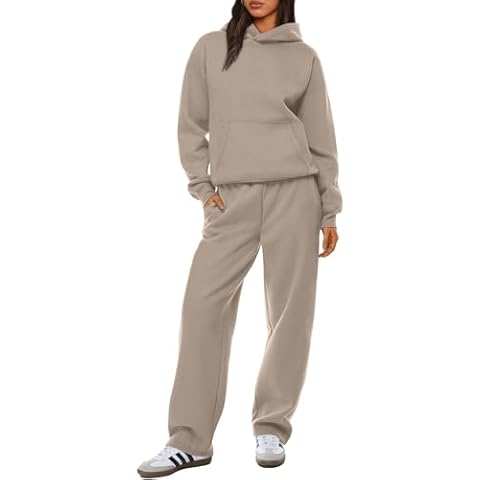 XIEERDUO Women's 2 Piece Sweatsuit Cover