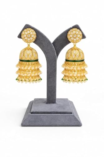 Image of Earring Display Stand and Organiser Jewellery Holder for Counter Display Y-Shape Showpiece (Grey)