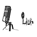 Rode NT-USB Microphone Noir & SM6 Suspension Antichoc pour Microphone