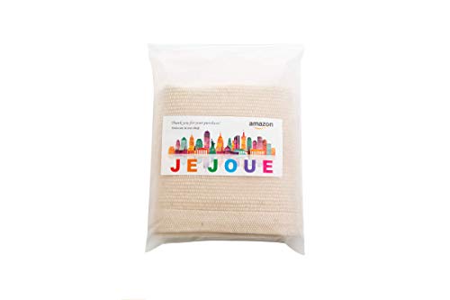 JE JOUE Montessori Materials Children Playing Mat Pure Cotton Working Rug for Toddlers (27"×43", Beige)