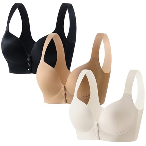 Soutien-gorge fermeture avant sans armatures bonnet C taille 62