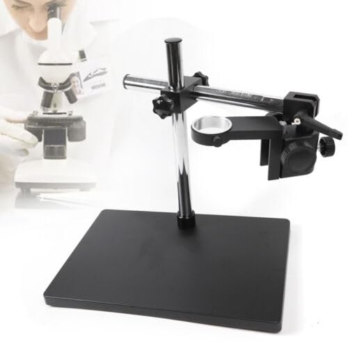 Soporte para Microscopio Digital, Trípode de Elevación Universal Ajustable, Herramienta de Microscopio Resistente, Base de Aleación de Aluminio con Rotación