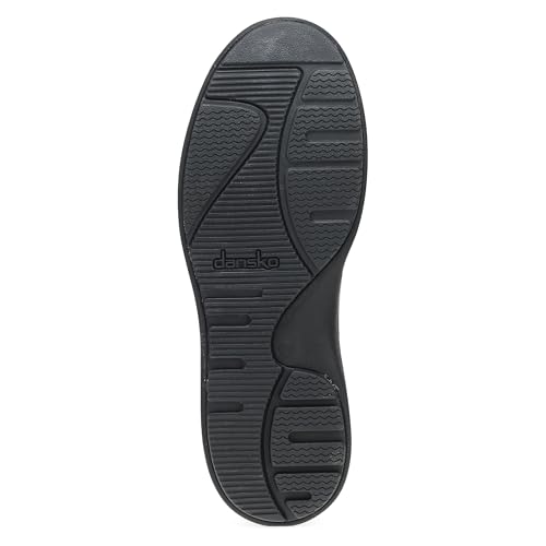 dansko timothy stylish slip-on sneaker for men - supportive and stable footbed for all-day comfort - wipe-clean leathers and slip-resistant rubber outsoles
