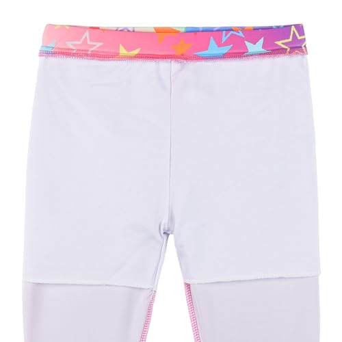 Image of TFJH E Girls Long Sleeve Swimsuits Skirt 2-Pieces Rash Guard Set Sun Protection UV 50+