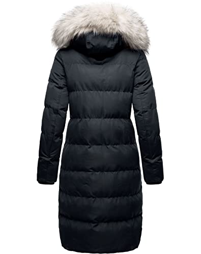 NUTEXROL Women's Winter Quilted Down Hooded Parka Jackets Thickened Warm Puffer Coat3