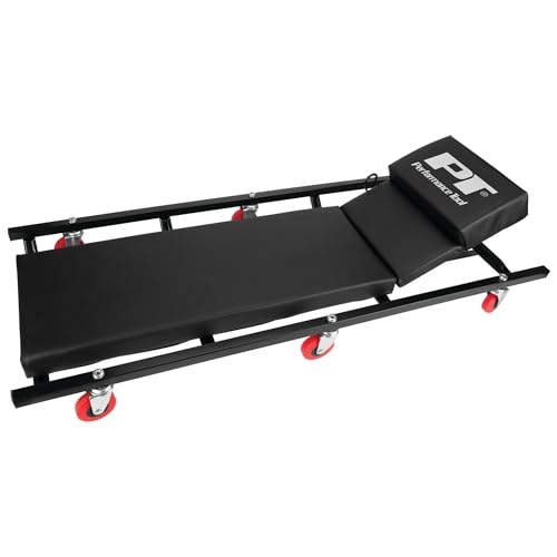 Performance Tool W85005 40-Inch 6-Caster Rolling Shop Creeper...