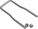 CE Smith U-Bolt Spare Tire Carrier with Lug Nuts- Replacement Parts and Accessories for your Ski Boat, Fishing Boat or Sailboat Trailer