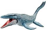 Jurassic World Fallen Kingdom, Jurassic World and Jurassic World 2 Real Feel Mosasaurus 28 Inches, Touch Its Skin and Real Texture, Ages 3+ New
