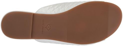Katy Perry Women's The Aqua Flat Sandal, White, 5.5 Medium US | Image 3