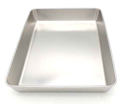Stainless Steel Baking Tray, 40 x 32 x 5.4 cm, Roasting and Oven Sheet Pan,Oven Tray,Roasting Dish,Oven Dish