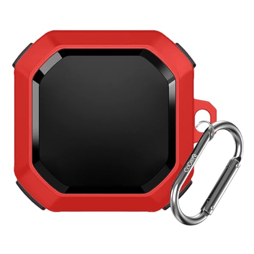 Image of Full Body Rugged Shockproof Case Cover Compatible for Samsung Galaxy Buds Core (2025) -Red