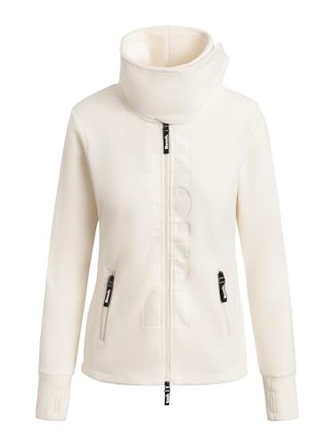 Bench Finish Fleece Jacke (winter white, 42)
