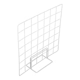 Alipis Display Rack Weiß Tischständer Displayhalter Schmuck Foto Präsentation Kompakt Vielseitig für Kunsthandwerk Messestand und Dekoration