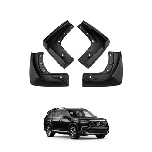 Image of Autorder Mud Flaps for 2023-2025 2026 Honda Pilot Accessories Splash Guards Mudflap Fender Flares Front and Rear Mud Guard Set 4PCS