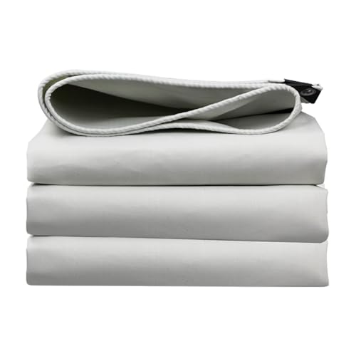 Lona blanca impermeable con ojales lonas de protección exterior multipropósito de 2x3m 2