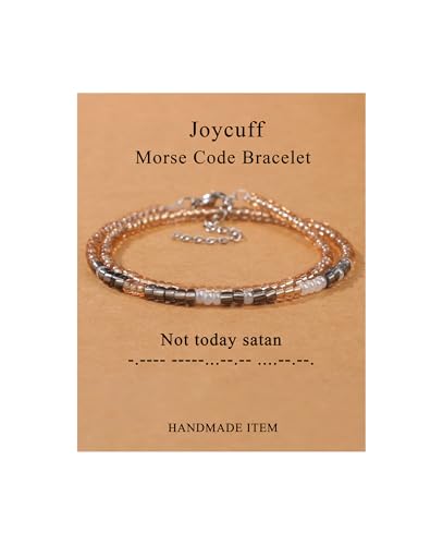 Image of JoycuFF ๐ ๐ผ๐ฟ๐๐ฒ ๐๐ผ๐ฑ๐ฒ ๐๐ฟ๐ฎ๐ฐ๐ฒ๐น๐ฒ๐๐ ๐ณ๐ผ๐ฟ ๐ช๐ผ๐บ๐ฒ๐ป Inspirational Gifts Beads Bracelets for Women Encouragement Birthday Gifts for Daughter Sister Niece Granddaughter Mom Best Friend