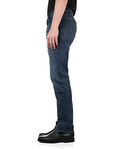 Lee Morton Jeans Uomo, Blu (Deep Blue River Aaif)