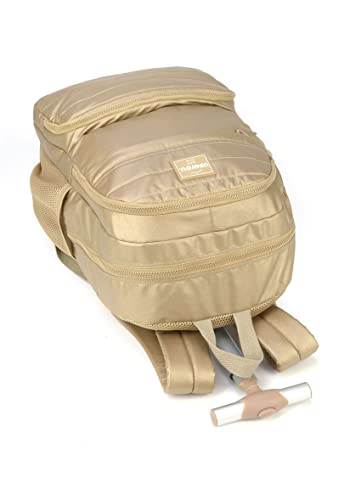 Mochila com Rodinhas Ouro Up4You - Luxcel