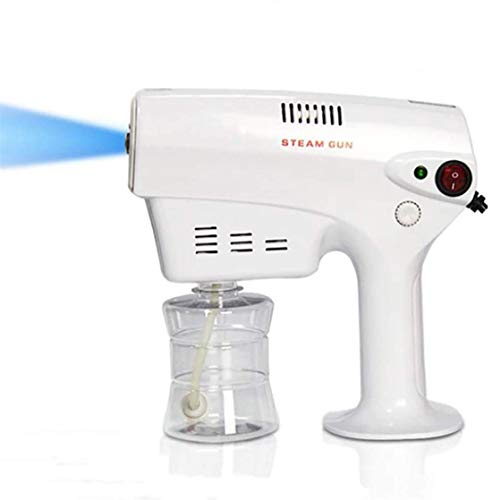 Preisvergleich Produktbild DGHJK Elektrisches Sprühgerät, Handdampfer Handheld Nano-Sprühpistole Haarpflege Feuchtigkeitsspendender Nachfüllsprayer für zu Hause