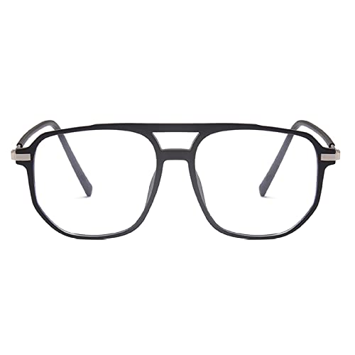 LEMON GRASS Oversized Clear Blue Light Glasses
