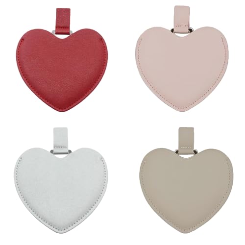 4 Pezzi Specchio Per Il Trucco Compatto, Piccoli Specchi Portatili, Specchio Compatto Piccoli, Specchio Portatile, Specchietto Da Borsa, Trucco Portatile, per Borse, Portafogli, Telefoni Cellulari