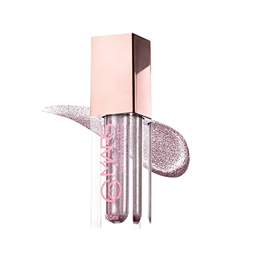 Image of MARS Metallic Liquid Glitter Eyeshadow | Waterproof & Highly Pigmented | Smooth Glide Formula (5.5ml) (11-Galactic Dust)