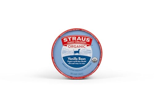 Image of Straus Family Creamery Organic Vanilla Bean Ice Cream, 32oz
