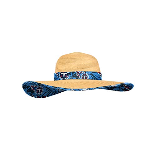 Image of FOCO NFL Womens Floral Straw Hat