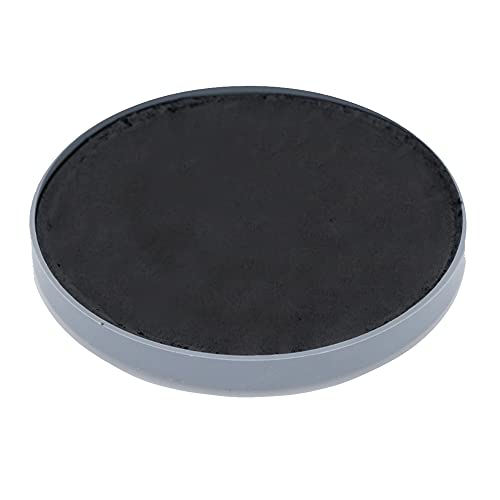 Grimas Water-Make-Up, 25ml Wasserschminke, Farbe schwarz 101, professionelle Körperfarbe, schnelltrockend und sehr hautschonend, ideal fürs Kinderschminken, Karneval und Halloween, auf Wasserbasis