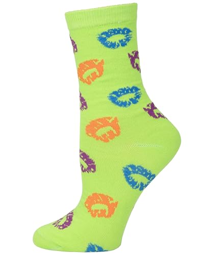 Image of Gelante 12-Pair Women's Crew Socks, Soft Thin Lightweight Breathable Athletic & Casual