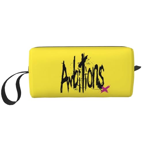 one ok rock 収納袋 化粧品収納 化粧品袋 化粧品ケース 筆箱 文具収納 旅行用収納袋 化粧ブラシ収納 大容量 ジッパートラベルバッグ 多機能 小型 ポータブル 旅行