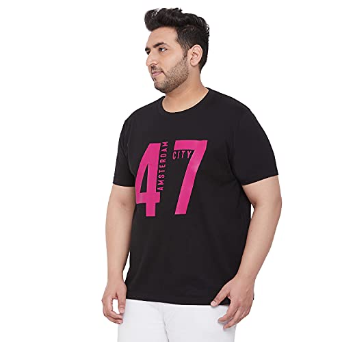 Image of Bigbanana Plus Size Men's Round Neck Printed Tshirt