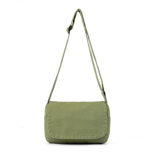 Small Crossbody Bag For Women Cute Canvas Purse Mini Messenger Bag