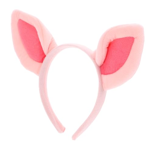 Mipcase Diadema De Cerdito Rosa Para Mujeres Accesorio De Fiesta y Cosplay Orejas De Animal Para Halloween y Celebraciones Divertidas