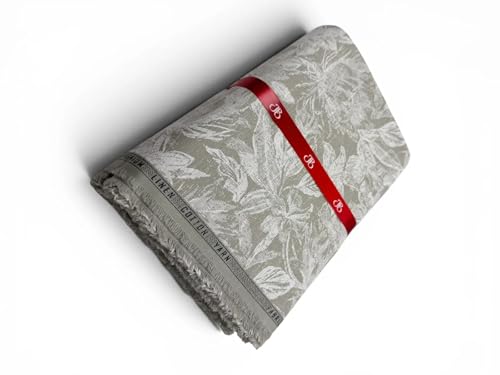 Image of JHABAK'S Unstitched 100% Pure Cotton Shirt Fabric for Men - Shirt Fabric & Kurta Material