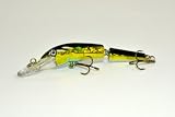 Akuna Broken Tail Series 3.9 inch Topwater Lure in color "Holographic Glitter Shad" (BP 23-85)