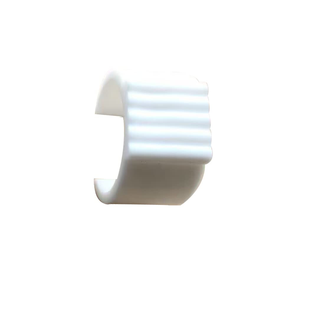 Soporte para silla de hamaca, clip de base redonda, 7 clips antifricción para silla de huevo colgante, silla de hamaca y soporte de estante, color blanco