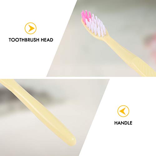 ARTIBETTER 100 Pcs Escovas de Dentes DescartÃ¡veis â€‹â€‹Com Creme Dental Escovas de Dentes de PlÃ¡s