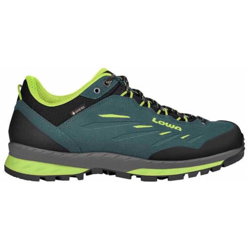 LOWA Halbschuh DELAGO GTX LO petrol/limone, 43.5